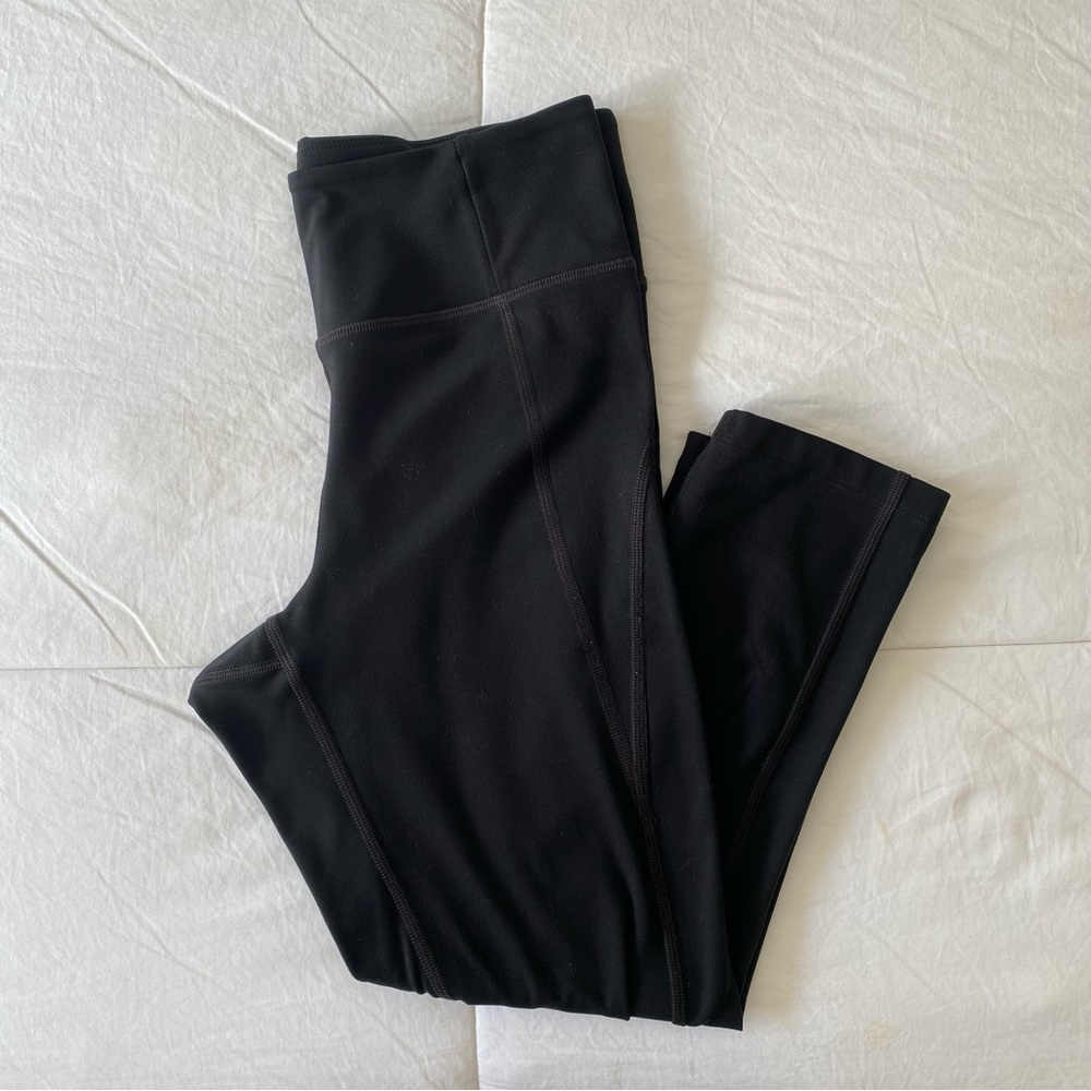 Girlfriend Collective high rise Capri leggings